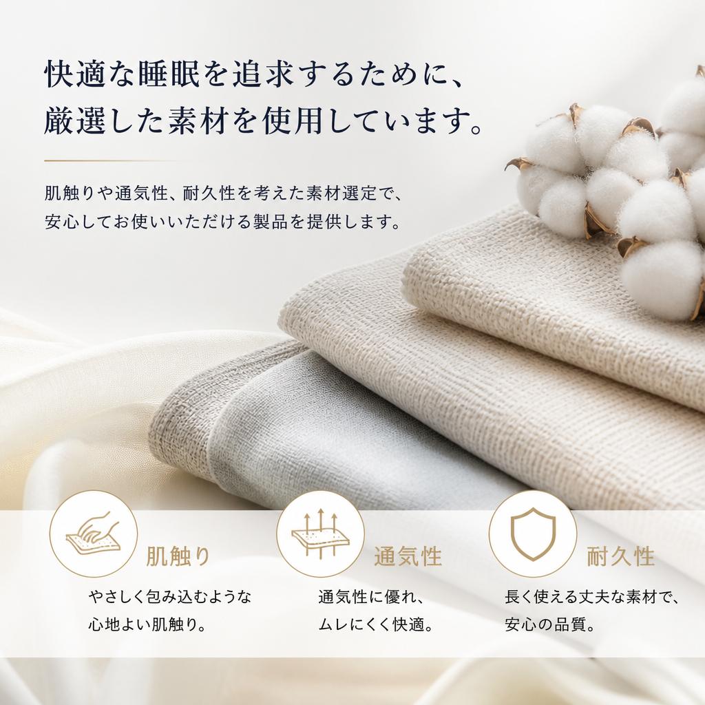 厳選された素材