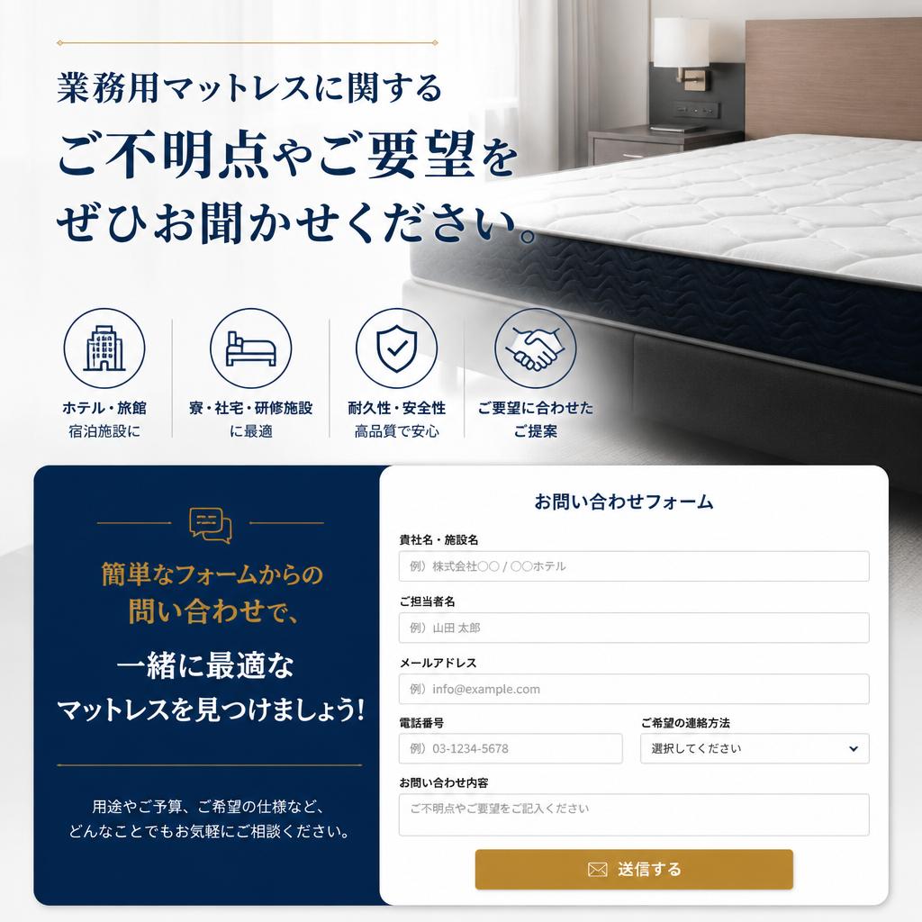 今すぐお問い合わせを！