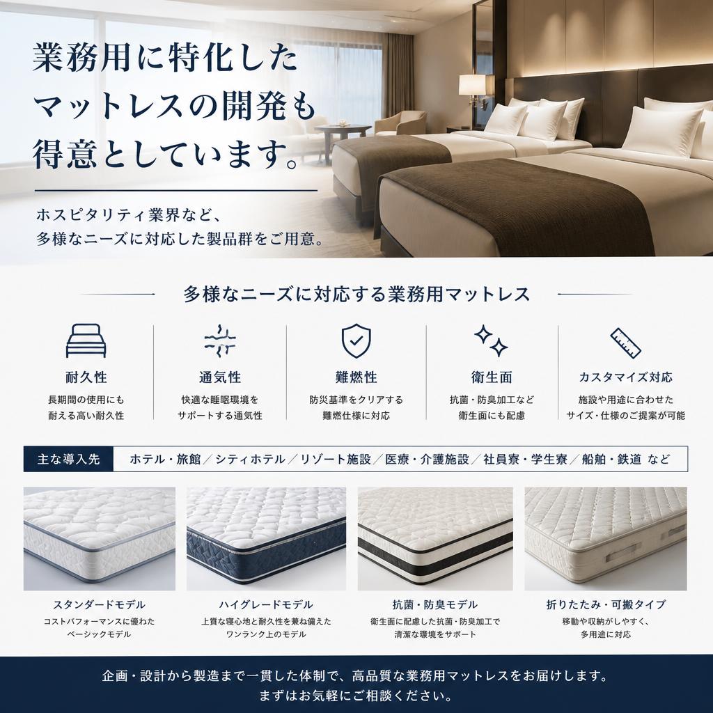 業務用製品の開発