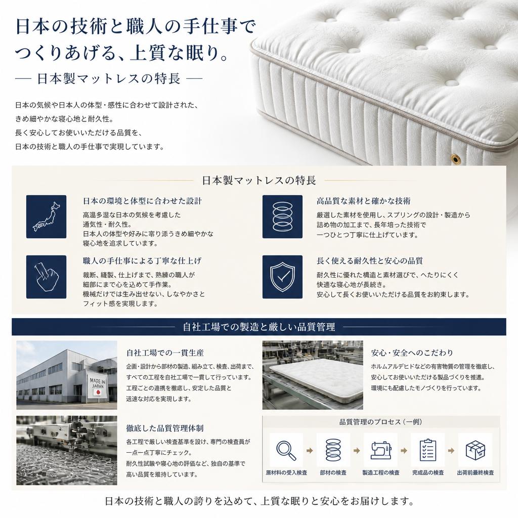 2. 国産にこだわった品質管理