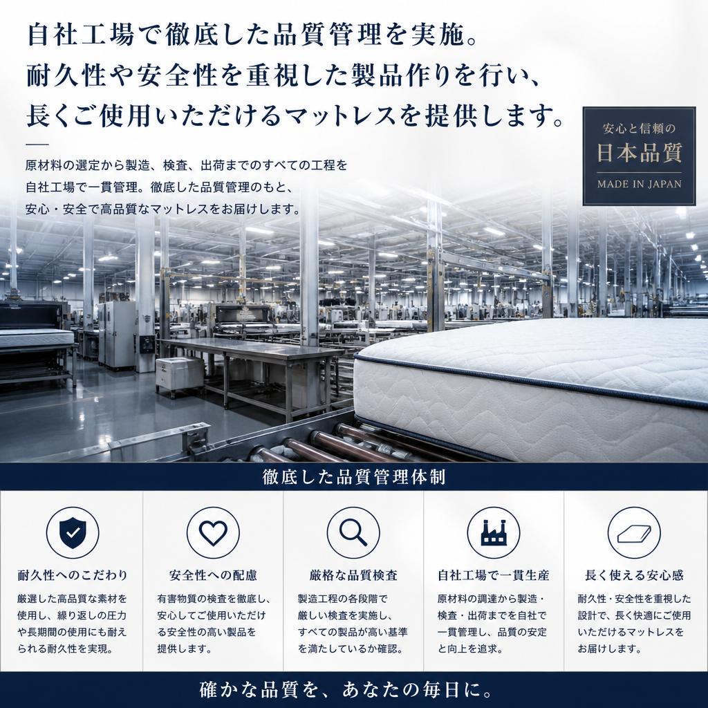 安心の品質管理