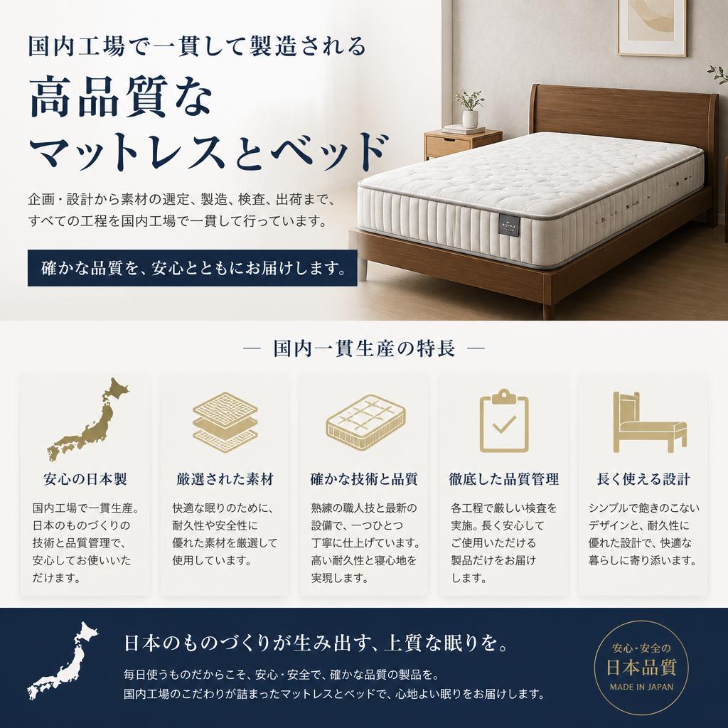 2. 高品質な国産品のこだわり